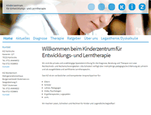 Tablet Screenshot of kiz-karlsruhe.de